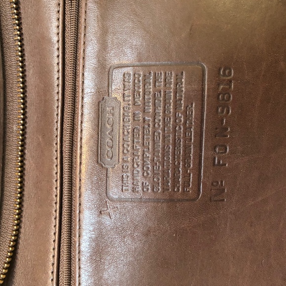 Coach Legacy Vintage 9816 Chocolate Brown - Picture 11 of 16